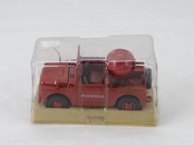 FIAT CAMPAGNOLA AVEC PROJECTEUR VIGILI DEL FUOCO 1965 OLD CARS 1/43