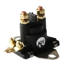 12V Flat Bracket Start Relay Solenoid 89-91975 for Mercury Mercruiser 3.0 Liter