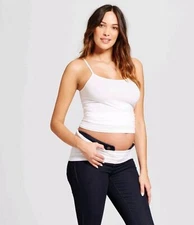 Women's Isabel Maternity Bellaband Maternity Support Belt White S/M