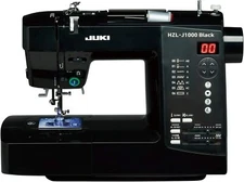 New JUKI Sewing Machine HZL-J1000B Black Computerized Japanese Manual Craft