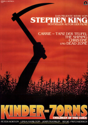 Knder des Zorns ORIGINAL A1 Kinoplakat Stephen King / Linda Hamilton