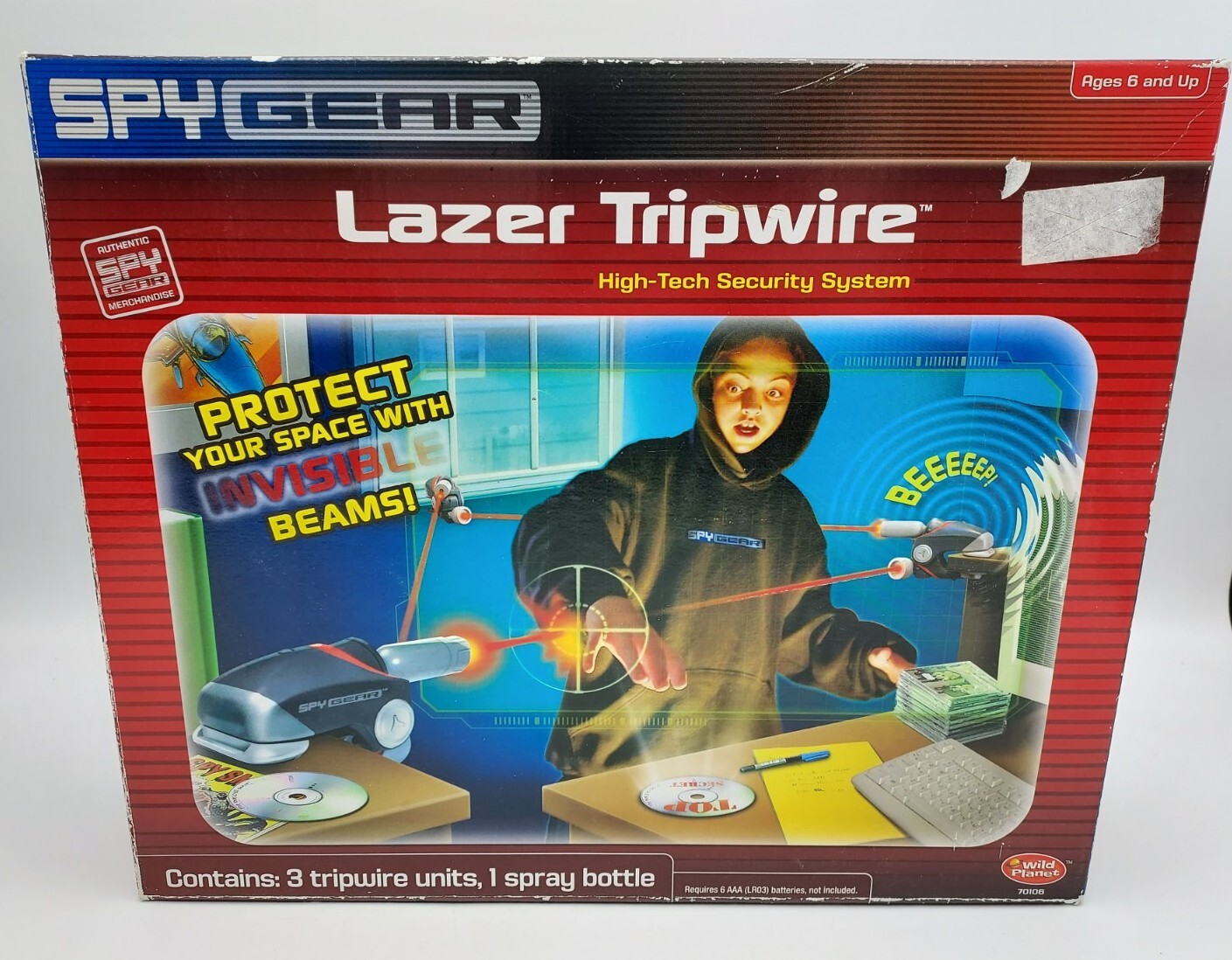 Spy Gear Lazer Tripwire By Wild Planet 70106 Laser Beam 2005