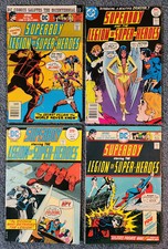 Superboy Legion of Super-Heroes 207,210,218,226 DC Comics 1975-77 FN to FN/VF