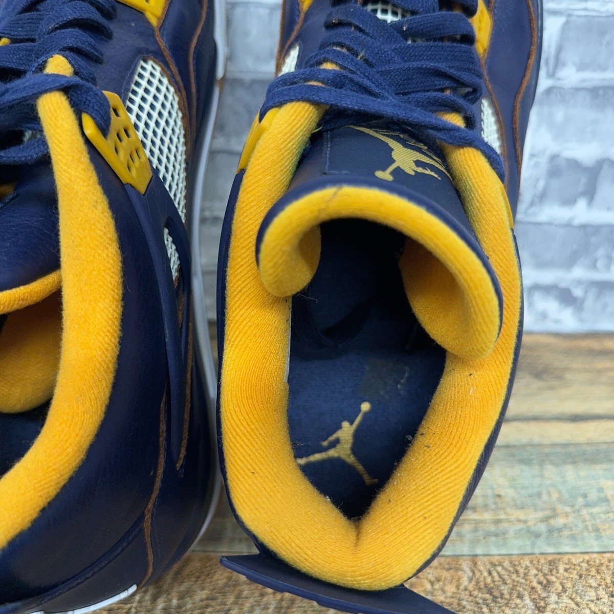Air Jordan 4 ネイビー/イエロー Amazon | [ナイキ] エア ジョーダン Air Jordan 4 Retro Dunk