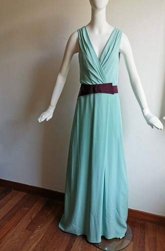 MAX MARA Pianoforte 100%SILK Long Dress 