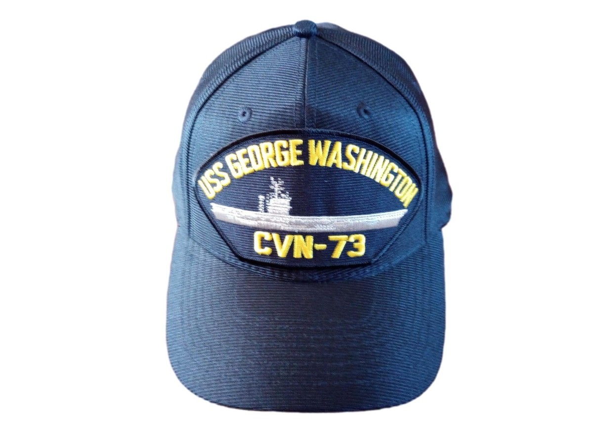 USS GEORGE WASHINGTON CVN-73 NAVY SHIP HAT U.S MILITARY OFFICIAL
