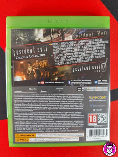 Resident Evil Origins Collection - Xbox One - PAL ITA Nuovo No Cellophane - Imagen 2 de 2