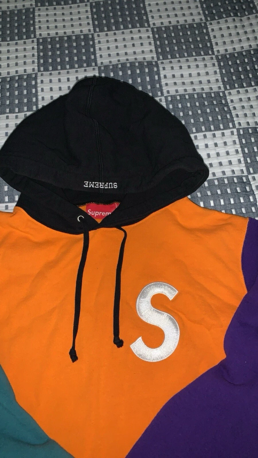Felpa con cappuccio Supreme taglia Large