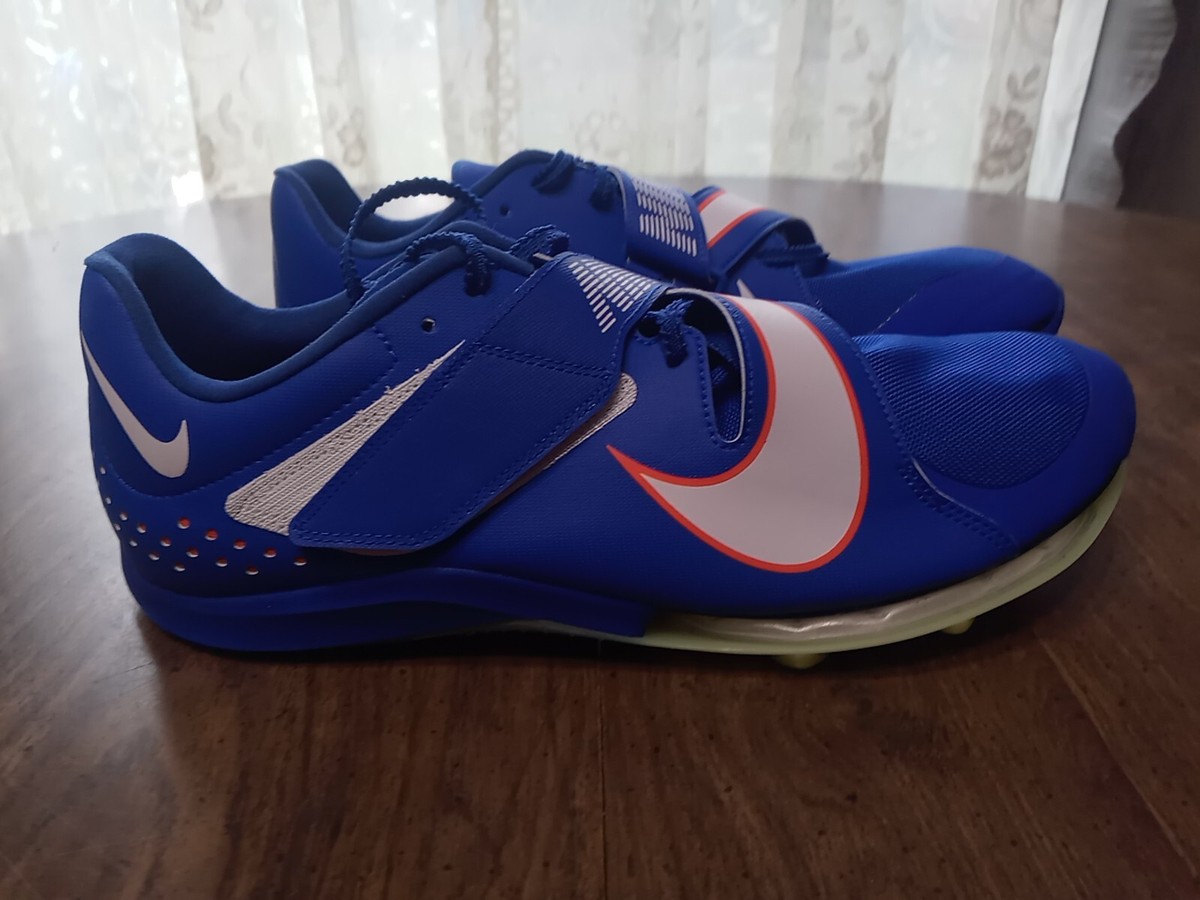 New Men\'s 11.5 Nike Air Zoom Long Jump Elite Racer Blue. NIKE AIR ZOOM LONGJUMP ELITE SHOES RACER BLUE SIZE 11.5 NWOB  main image 4