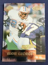 EDDIE GEORGE - 1999 Collector's Edge Fury Gold Ingot #51  **MINT**  FREE SHIP!