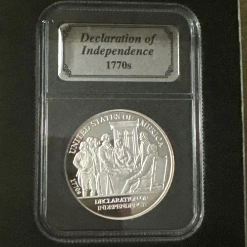 Declaration of Independence 1 oz Silver Round .999 America History Bullion