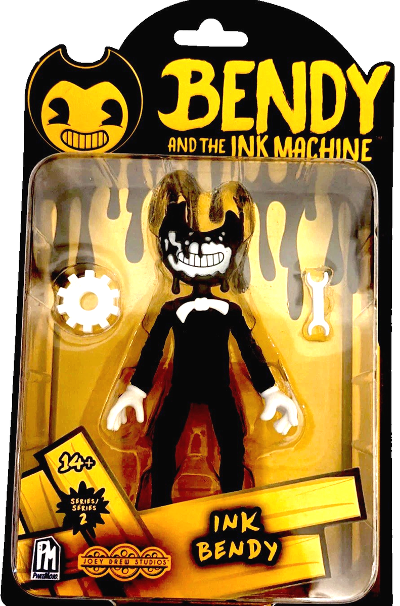 Bendy and The Ink Machine Complete Set 4 Alice Boris Wolf Figure