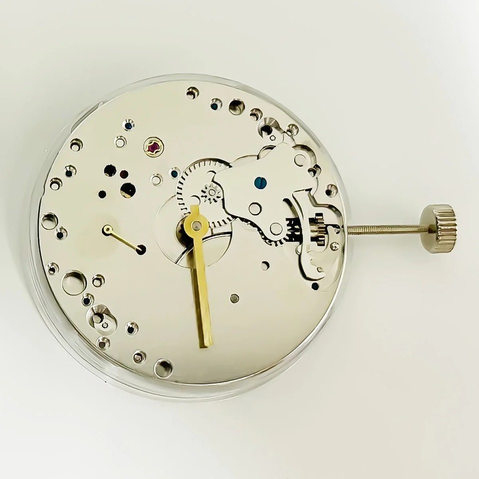 N//B Mechanische Hand Winding 6497 St36 Horloge Beweging, Stalen Horloge Case Fit