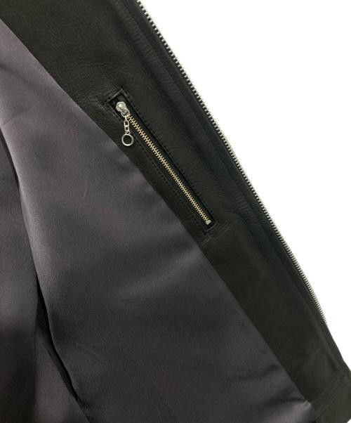 Beaded Leather Flight Jacket/Hand Embroidered Pat… - image 9