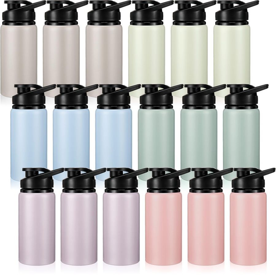 Bulk Reusable Water Bottle, Lightweight Easy Carry Leak...