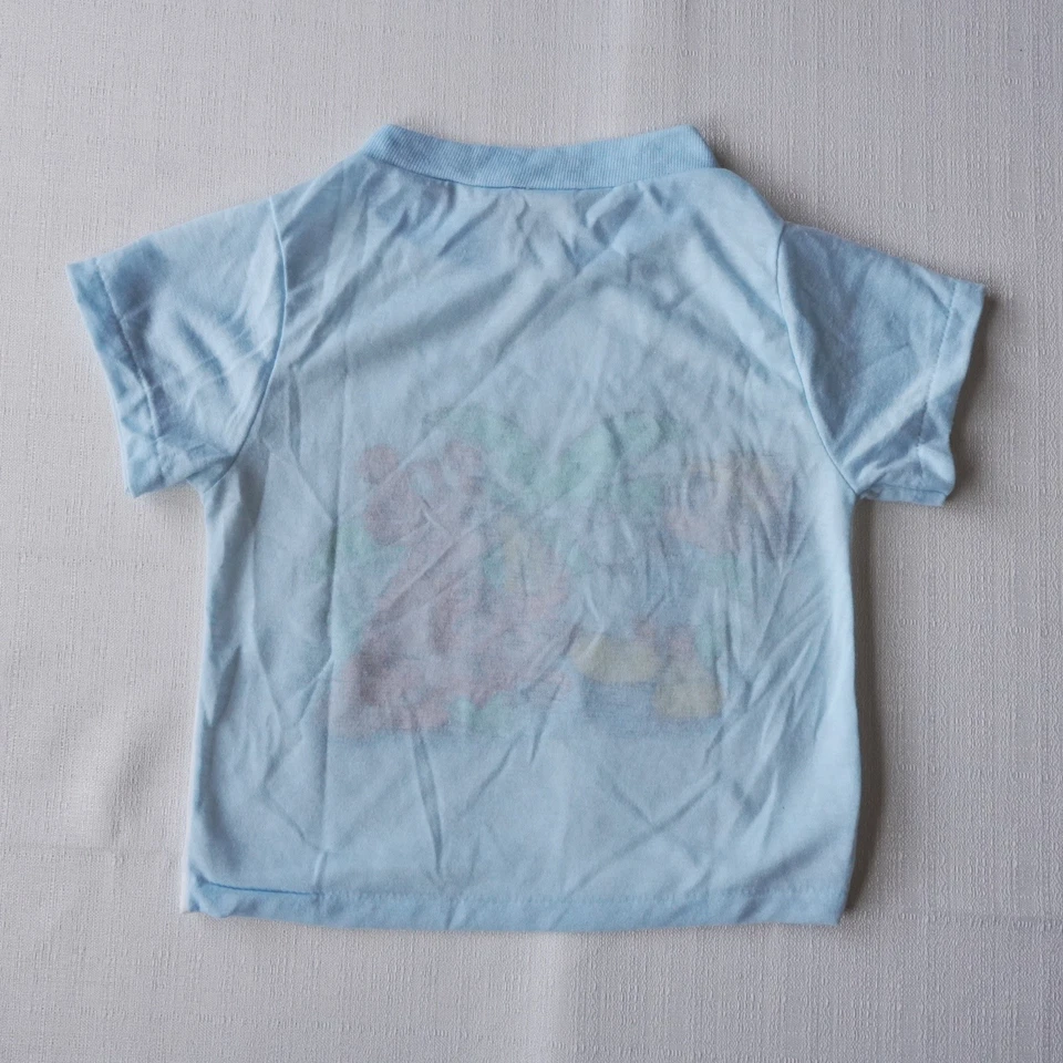 Vintage Disney Shirt Boys 4T Mickey Mouse BANG GUN Tiger Jungle Safari USA 80s - Image 3 of 4