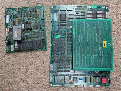 Midway Mortal Kombat II Arcade Board PCB not working