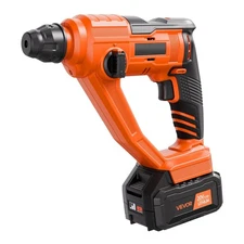 SDS-Plus Rotary Hammer Drill 20V - 0.6" 1000RPM Cordless 2-Function Kit