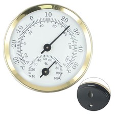 Indoor Analog Thermometer Hygrometer Humidity Temperature Gauge 58mm Household