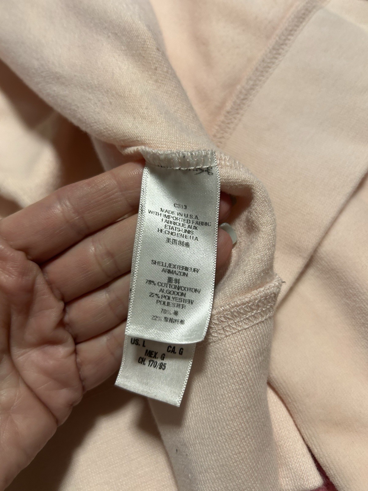 RARE Vintage Juicy Couture Pink Velour Track Jacket Scottie Dog Bling Size L image 9