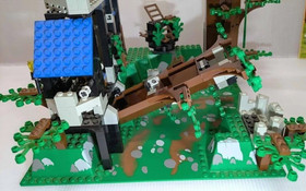 Lego Dark Forest Fortress 6079 Castle Forestmen 100% Complete Set 1996 no Box