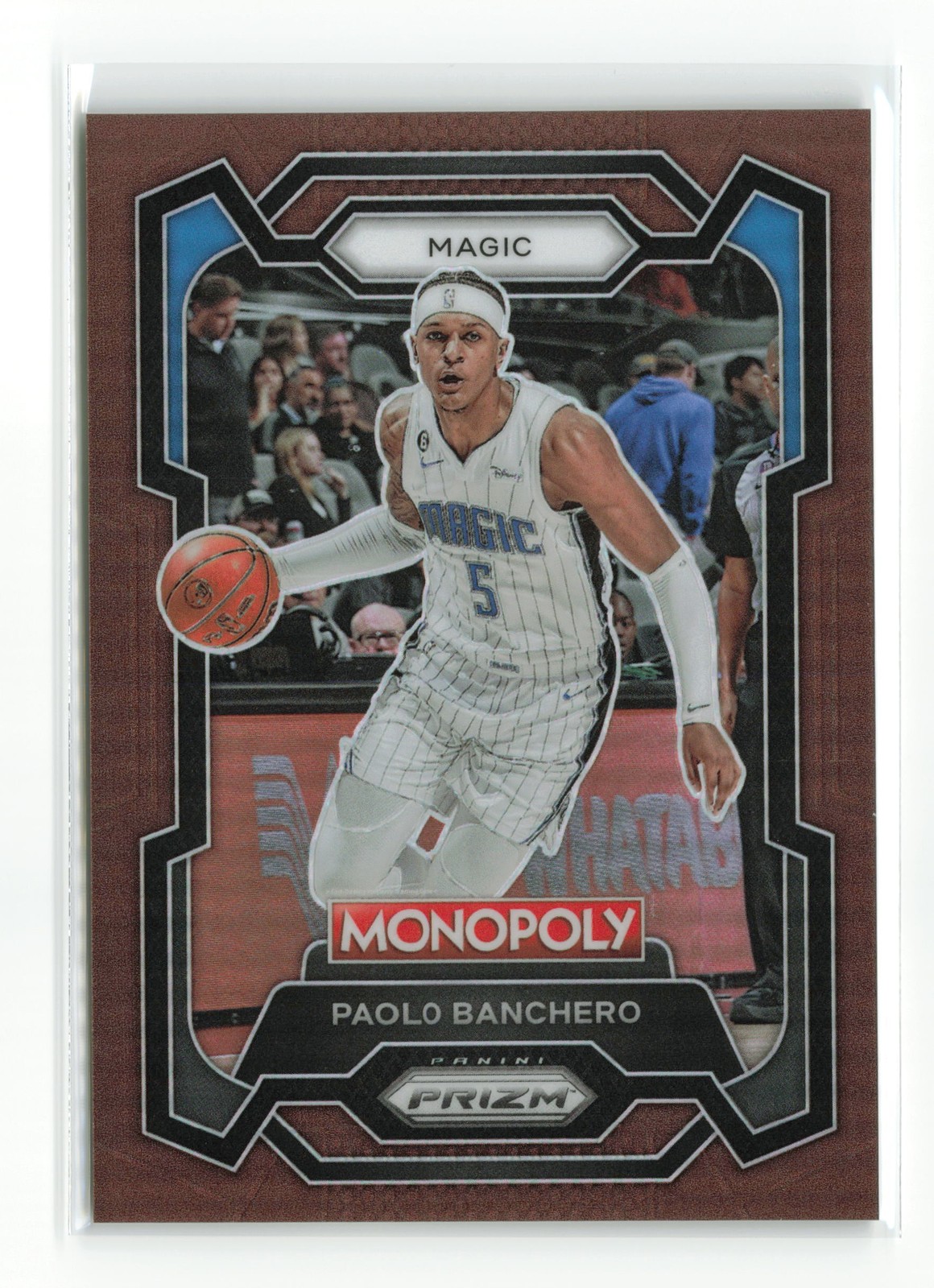 2023-24 PANINI PRIZM MONOPOLY PAOLO BANCHERO #64 BROWN /249 MAGIC