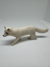 2010 Schleich 1.5" White Arctic Fox Figure 14638