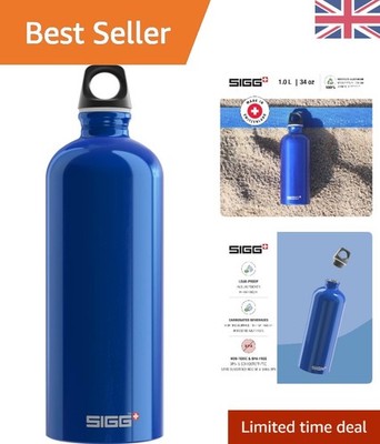 Klimaneutrale zertifizierte Aluminium Trinkflasche - 0,6L bis 1,5L Größen verfügbar