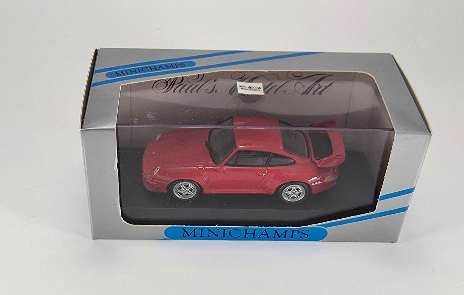 Porsche 911 993 GT2 450CH voiture miniature 1:43 Minichamps 430065002 rouge
