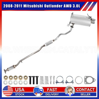 For Mitsubishi Outlander AWD 3.0L 2008 - 2011 Muffler, Resonator & Converter