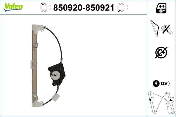 Valeo Fensterheber 850920 FüR Alfa 159 Sportwagon MPI 939AXL1A 939BXL1A Tbi 939-image