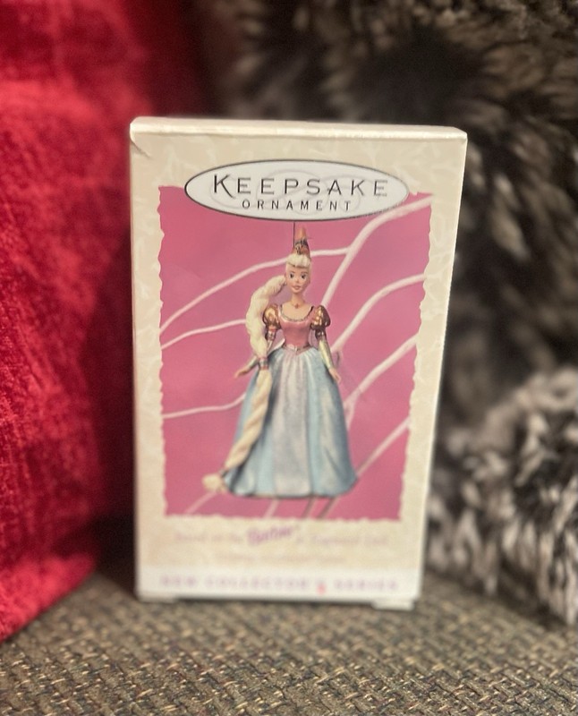 New Hallmark Rapunzel Barbie Ornament