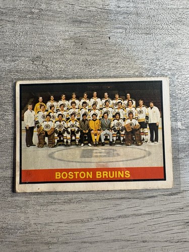 Boston Bruins [Checklist] #350 1974 O-Pee-Chee card