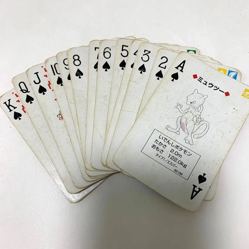 Pokemon Playing Cards Poker Charizard Deck Red 1996 Nintendo Rare from JAPAN JP - Image 3 of 4