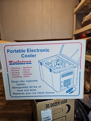 Vintage Koolatron Electric Cooler and Warmer Cigarette Lighter Compatible 
