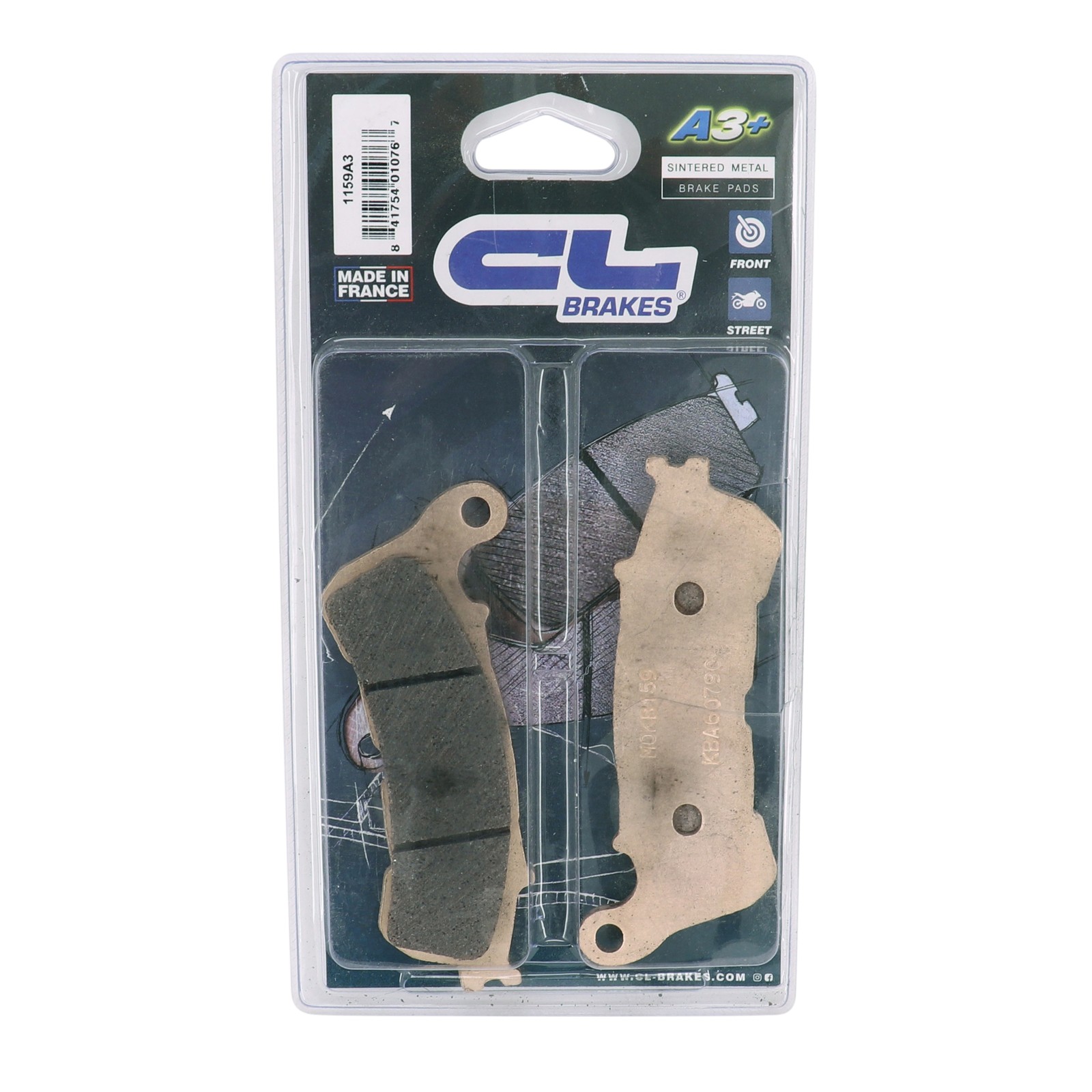 Plaquettes de frein CL Freins pour rouler en toute sécurité sous la pluie en Honda NC 700 S