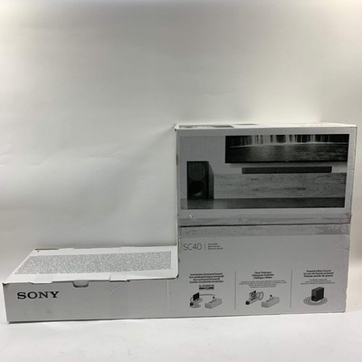 Sony 2.1 Channel Sound Bar/Subwoofer Soundbar Black HT-SC40