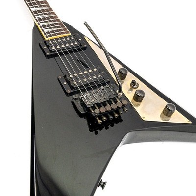 Fernandes JS-100 Randy Rhoads Guitar Black with Floyd Rose Tremolo