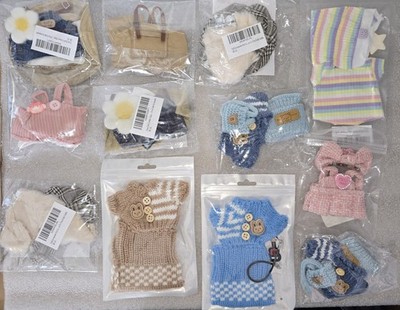 Doll Clothing Lot For 15-17 cm (5-7 inch) Dolls 12 Packs = 24+ Pieces