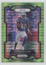 2023 Panini Prizm Rookies Neon Green Pulsar Prizm Dorian Williams #309 12g7
