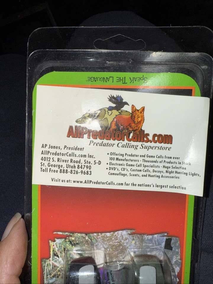 NOS Pair of Primos Mouth Predator Calls Rabbit Squealers Higher and Lower Pitch - Image 3 of 4