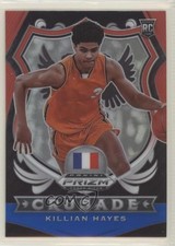 2020-21 Panini Prizm Draft Picks Crusade Red White & Blue Killian Hayes #92 2l4