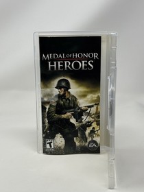 Medal of Honor Heroes PlayStation Portable PSP Complete CIB Black Label Tested