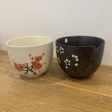 Japanese Large Ceramic Ramen Bowls – 2pc 700ml Set Colourful With Unique Details