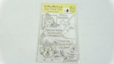 Inky Antics Clear Rubber Stamps Ornament Birdy 11053MC