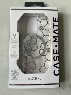 Case-Mate Floral Gems Case for Apple iPhone 15 Pro (6.1'')
