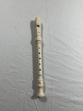 Yamaha Plastic Soprano Recorder White Cream 3-Piece Instrument Student Beginner