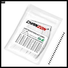 1206 SMD Resistor Kit 1200pcs 60 Values 0-10M Ohm 1/4W Each 20pcs Assortment Box