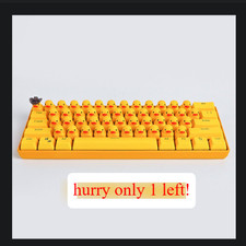 Little Duck Custom Mechanical Keyboard Set 46 Artisan Keycap Wired Gaming
