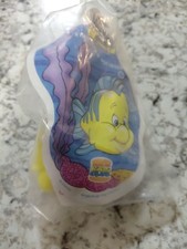 Vintage Burger King Kids Club Toy 1993 The Little Mermaid Flounder Squirter New